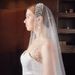3M Pearl-Embellished Single-Layer Wedding Veil With Comb – Cathedral Length Bridal Accessory For Vintage & Boho Brides (Ivory/White)_ecoleips.com
