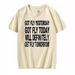 Cro-border 2024 New European And American Pure Cotton T-hirt With Englih Print, Uniex Treet Fahion Hort_ecoleips.com