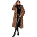 Leopard Print Faux Fur Coat – Winter Hooded Long Coat, Plush Warm Women’s Jacket (S-XXXL)_ecoleips.com