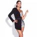 Women's Clothing Sexy Tube Top One Shoulder Chest Cup Sequin Shorts Skirt Red Carpet Ceremony Host Party Small Dress_ecoleips.com
