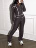 Women's Clothing Autumn And Winter Zipper Long Sleeved Fashion Sports Fitness Women's Suit Yoga_ecoleips.com