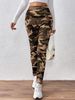 Women's Clothing Women's Winter Fleece Lined Thickened Casual Pants High Waisted Warm Cotton Outerwear Printed_ecoleips.com