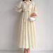 Women's Clothing Middle Eastern Muslim New Hot Style Lace Lapel Robe Fashionable And Elegant Dress_ecoleips.com