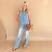 "Women's Classic Denim Vest – Lightweight Sleeveless Jacket For Spring & Summer Layering"_ecoleips.com