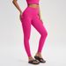 Women High Waist Tummy Control Seamless Yoga Leggings, High Stretch Butt Lifting Workout Running Pants_ecoleips.com