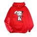 New Fleece-lined Hooded Sweatshirt For Women, Spring And Autumn New Style, Large Size, Loose Fit, Long_ecoleips.com