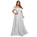 Women's Clothing Satin One Shoulder Evening Dress Summer New Style Catwalk Banquet Dress_ecoleips.com