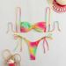 Women's Clothing European American Style Gradient Three Piece Swimsuit Women's Bikini Set Swimwear For Formal & Casual_ecoleips.com