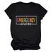 Loose Casual Fashion Temperament Commuter Women's Crew Neck Short Sleeve T-Shirt_ecoleips.com