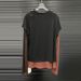 ng2510292 2025 Early Autumn New Punk Puppy T-Shirt For Women, Unique Design, Two-Piece, Color-Block Print Long Sleeve Top_ecoleips.com