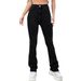 Direct Source Factory: European And American Cross-border High-waisted Straight-leg Slim-fit Versatile Stretchy Women's_ecoleips.com