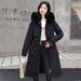 Women's Detachable Hooded Parka Coat – Long Winter Jacket With Faux Fur Trim (M-XXXL, 5 Elegant Colors)_ecoleips.com