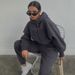 Hot Sale European And American Autumn Winter Women's New Casual Sweatshirt Jacket Sports Set For Women_ecoleips.com