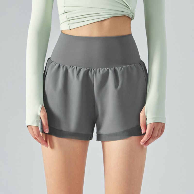 Women's Clothing Two Piece Shorts For Women In Summer Comfortable Loose Slimming Sports Shorts Fitness Yoga Clothes_ecoleips.com