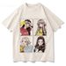 2025 Kpop BP Jump Tshirts Pink Girls Band Clothing Adorable Anime Graphic T Shirts Summer High Quality Cotton Comfortable Tops_ecoleips.com