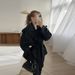 Aria Basics Casual Versatile Solid Color Belted Short Jacket 2025 European American Cross-border Spring And Autumn New Coat_ecoleips.com