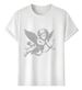 Women's T-Shirts Tshirt Muscle Freaks Angel Cherub Men's Fashion Style_ecoleips.com