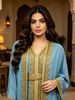 Women's Clothing Women's Green Lace Trimmed Loose Fitting Arabian Dress Middle Eastern Style Chiffon Modest Abaya Dress_ecoleips.com