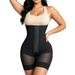 Cross-border One-piece Shapewear, European American Style Waist-cinching, Hip-lifting, Buttoned Body Shaper, Plus-size_ecoleips.com