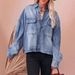 Cross-border Foreign Trade 2025 European And American Style Drop-shoulder Long-sleeve American-style Washed Distressed_ecoleips.com