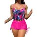 Women’s Bikini Set – Floral Print Swimwear With Soft Padded Top & Comfortable Fit (Trendy & Supportive For Beach & Pool)_ecoleips.com