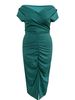 Women's Clothing New Spring And Summer Pleated Slit Elegant Dress_ecoleips.com