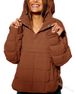 Women's Stylish Oversized Hooded Sweatshirt – Soft Cotton Blend Pullover With Round Hem_ecoleips.com