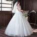 High-End Style Off-Shoulder Light Lace Wedding Dress Slim Fit Brides Gown New Women's Clothing_ecoleips.com