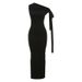 Aria Basics Aria Basics European And American 2024 Spring/Summer New Women's Casual Sexy Solid Color One-Shoulder Comfortable Slim Fit_ecoleips.com