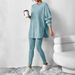 Women’s Ribbed Hoodie & Lounge Pants Set – Oversized Long-Sleeve Pullover With Elastic Waist (S-3XL, 10+ Colors, Casual Fall/Winter Outfit)_ecoleips.com