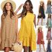 2026 Women Round Neck Sleeveless Polka Dot Dress, Loose Big Swing Ruffled Casual Dress_ecoleips.com