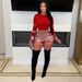 K New Fashion Embellished Shrink Fit Full Body Pants For Women, Casual Party Style_ecoleips.com