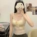 High-quality~Purely Desirable American-style Sweet And Spicy Lace Spliced Bow Strap Slim-fit With Fixed Chest Pads For A_ecoleips.com