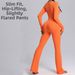 Women's Clothing Long Sleeved Bodysuit High Elasticity Breathable Dance Fitness Yoga Wear Sports Flared Suit_ecoleips.com