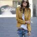 2024 Women's Casual Fashion Autumn/Winter New Button-Decorated Stand-Up Collar Long-Sleeve Solid Color Cardigan Blazer_ecoleips.com