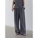 Suitable For All Seasons CLEAN SPACE Versatile Breathable Casual For Women 2025 Thirteen Lines New Korean Style High Waist Loose Pants 55179_ecoleips.com
