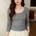 2025 #High Quality Products # Skin Friendly And Comfortable Modal Premium Cotton 2025 Autumn Outfit New Long Sleeved T-Shirt_ecoleips.com