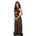 Women's Sleeveless Hollow out Sequined Long Dress Sexy Party Evening Gown European And American Style CY902220_ecoleips.com