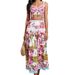 2026 New Spring Women's Clothing Cross-Border Fashion Printed Tube Top And High-Waisted Skirt Set_ecoleips.com