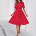 Women's Clothing Polka Dot Wrap Dress With Tie-Up Waist – Grey, Green, Blue & More – Lightweight Summer Style_ecoleips.com