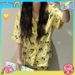 Women'S Cotton Pajamas Set Mameiji Summer Blue Plaid Cute Tamagot Chi Cartoon Short Sleeve Shorts Summer Thin Soft Loungewear_ecoleips.com