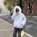 Big Fur Collar Hooded Tooling Down Cotton Clothes Women's Winter Big Fur Collar Short Niche Thickened Coat_ecoleips.com