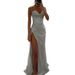 Cross-Border Women's Fashion Sexy European And American Hot-Selling Long Banquet Evening Dress_ecoleips.com