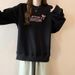 Real Shot Of Foreign Trade Cotton-blend Bow Embroidered Hoodless Sweatshirt Women, Thin, Loose, Long-sleeved Pullover_ecoleips.com