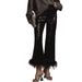 Aria Basics Cross-border Slim-fit Independent Station European And American Women's Fashion Sequined With Frayed Edges,_ecoleips.com
