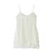 Women's Clothing Lace Trimmed Slit Camisole Top Pajama Style Sexy Summer New_ecoleips.com