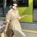 2025 Spring Summer New Style Tummy Control Slimming Tencel Waist Shirt Strap Satin Dress Two-Piece Set For Women_ecoleips.com