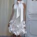 Women's Clothing Sexy Women's Clothing New Sleeveless Bow Halter Neck Slim Butterfly Dress_ecoleips.com