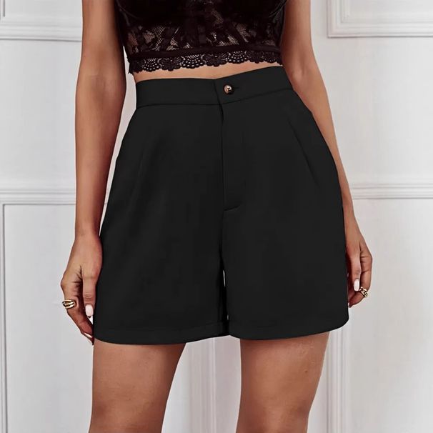 Europe Cross-border Foreign Trade New Women's Clothing Wide-leg Comfortable Casual High-waisted Five-point Pants Shorts Women's Pants_ecoleips.com