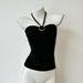 Y2k Aesthetics Tops Camis Women Clothing Punk Halter Bandage Tops Sexy Sling Aesthetic Crop Top Slim Gothic Tank Femme T Shirts_ecoleips.com